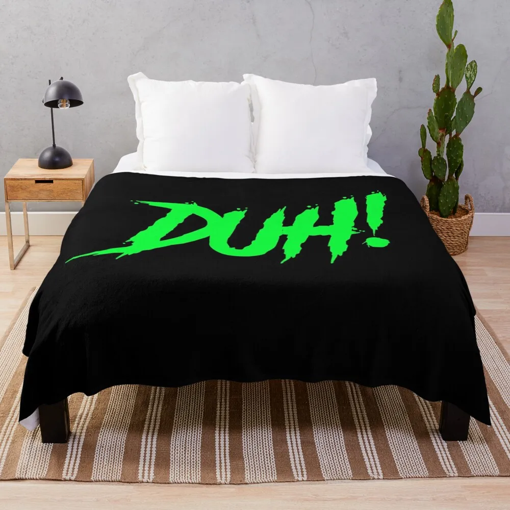 

DUH! Throw Blanket Luxury Tourist For Sofa Thin Loose Blankets