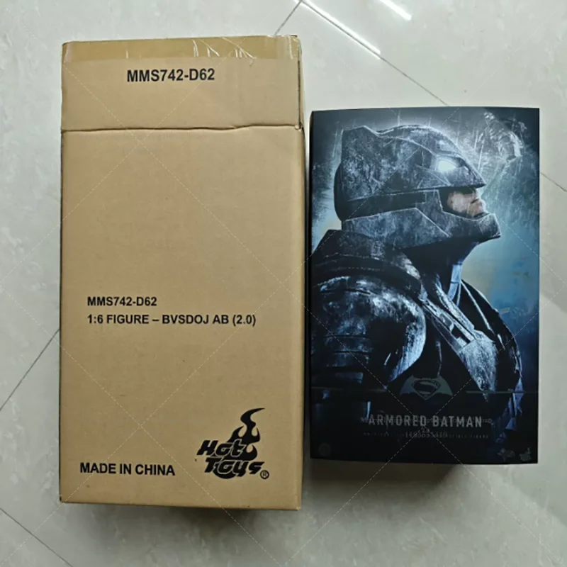 1/6 Scale Wayne Heavy Armor Alloy 12-inch Full Set Action Figure Soldier Height About 33CM HOTTOYS HT MMS742D62 2.0 Normal Ver