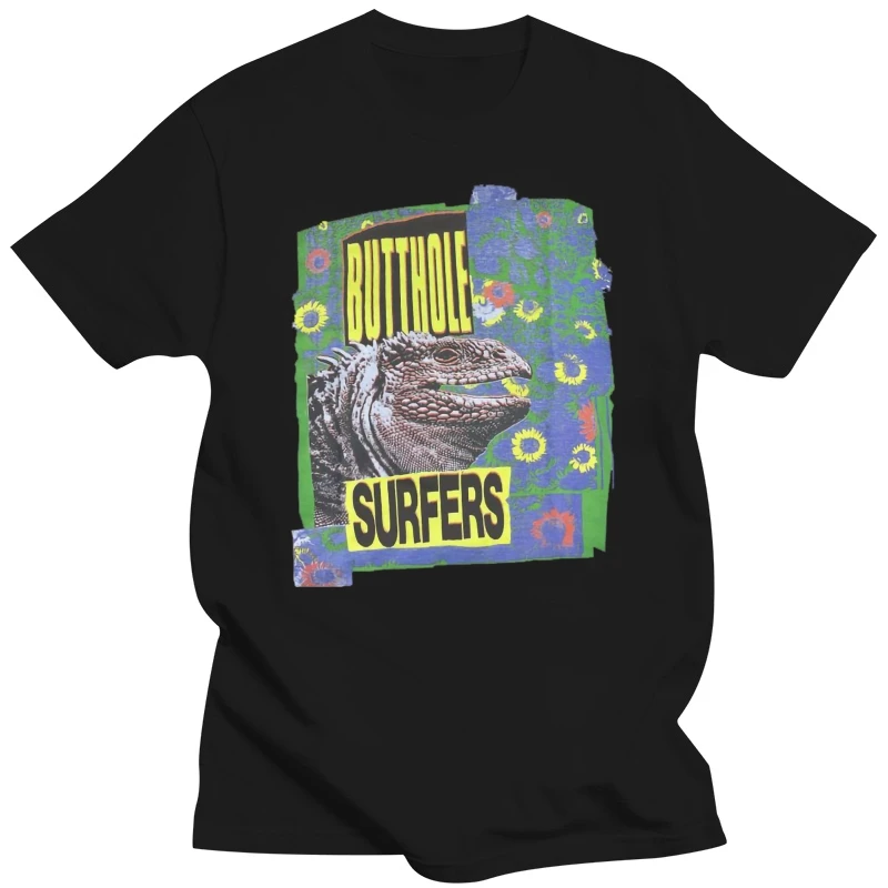 Vtg 1991 Rare Butthole Surfers Iguana Lollapalooza Rock Concert Tour T Shirt## Customize Tee Shirt