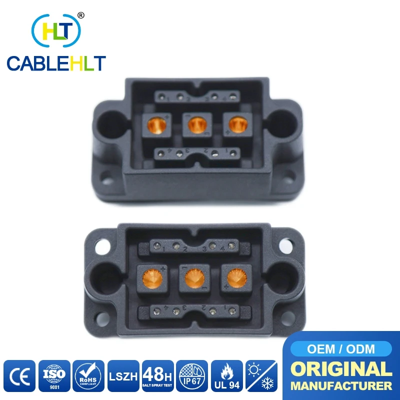 1/5/10PCS Suspended 3+8 100A High Current Home Storage Exchange Male Female Sockets Lithium Battery Waterproof Connector