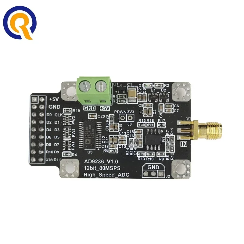 SmCpAD9236 Module 12 Bit 80M High-speed ADC Data Acquisition Analog-to-digital Converter Module With A Sampling Rate Of Up To 80