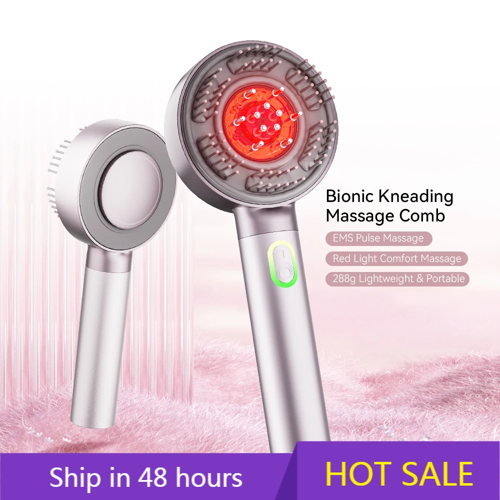 

YTYIN Electric Smart Automatic Vibrating Massager Comb New Scalp Massage Brush For Hair Growth Brush Relieve