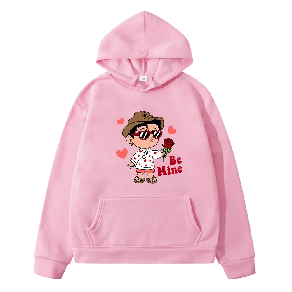 Bad Bunny New Album Nadie Sabe Lo Que Va Pasar Manana Sweatshirt for Boys/Girls High Quality Winter Daily Casual Sports Hoodies