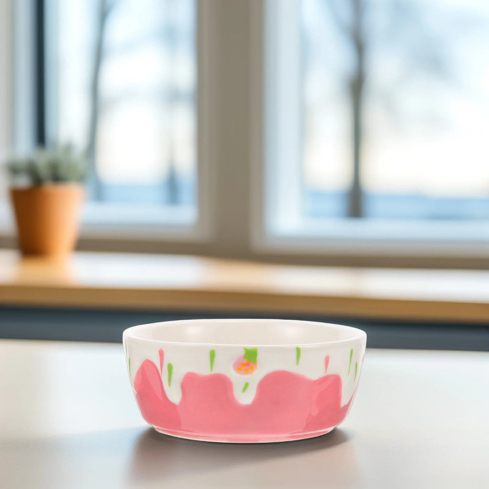 

1pcs s Ceramic Food for Guinea Anti Spill Pet Feeding Dish Small Hamster Lightweight Pet Bowl Rat Squirrel