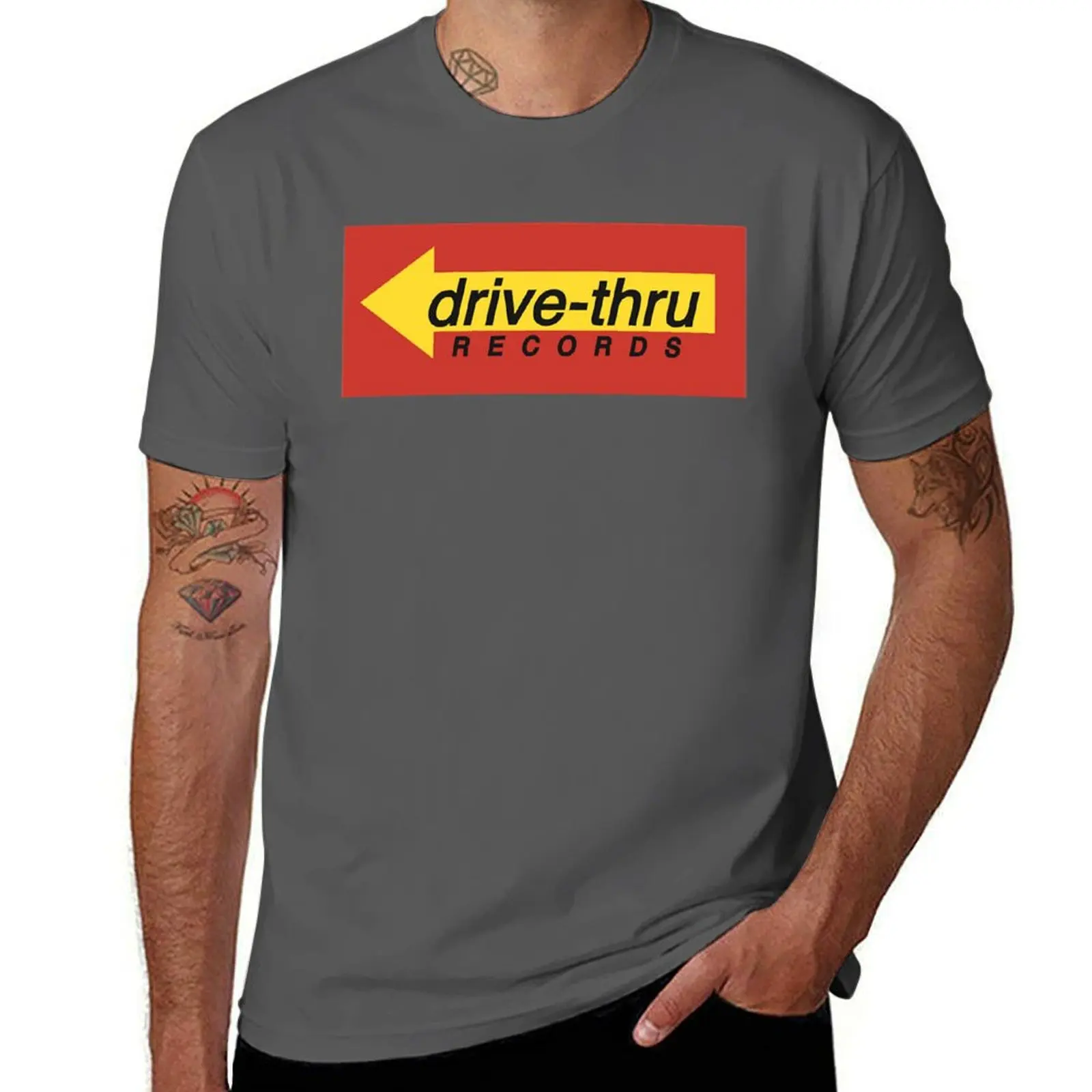 

Drive thru records logo classic essential t shirt T-Shirt Outdoor Sports Lightweight Tee