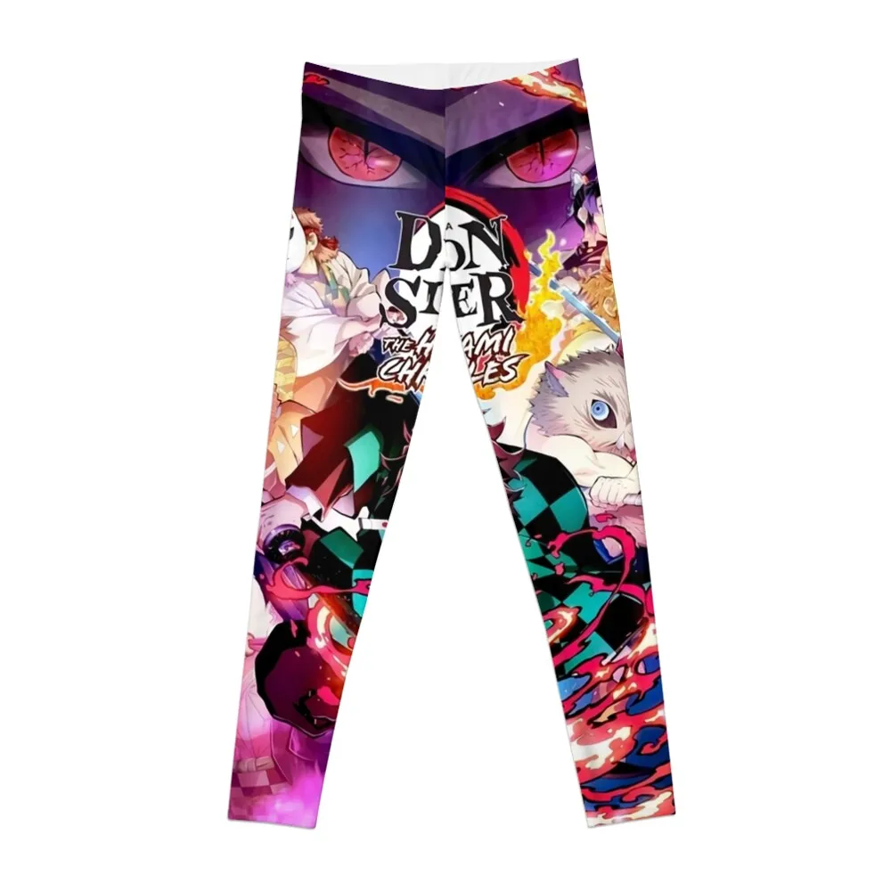 

demon poster Leggings sports tennis for for girls Womens Leggings