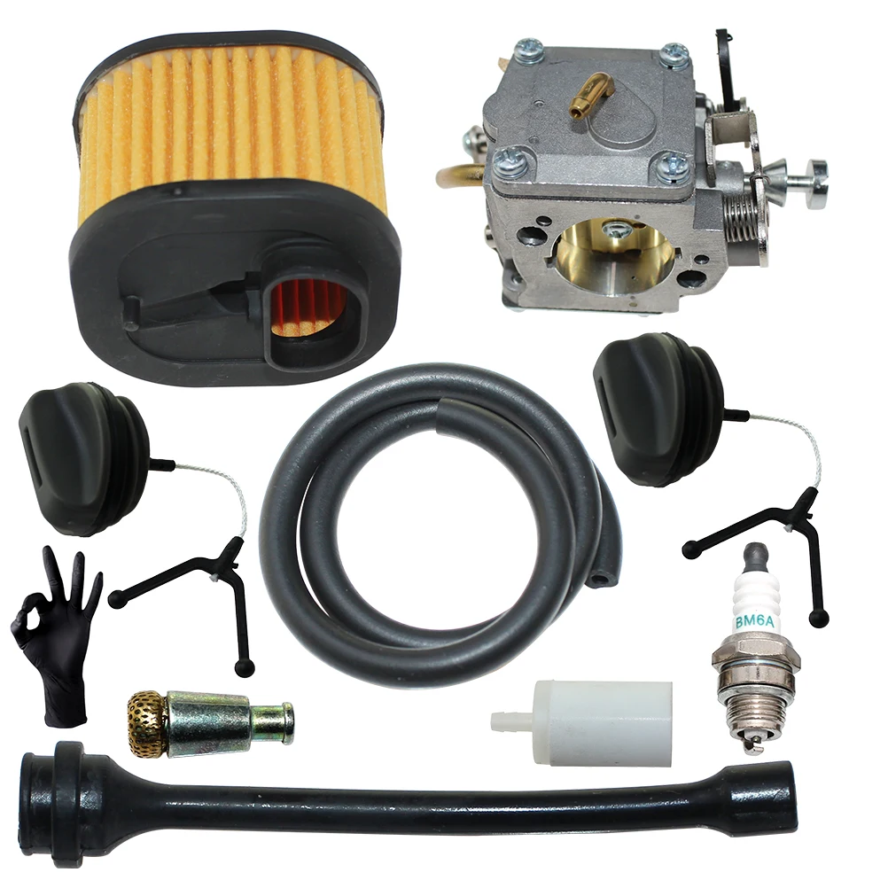 

Carburetor & Air Filter For Husqvarna 372XP X-TORQ,372XPG X-TORQ,372XPW X-TORQ,372XPGW X-TORQ,581100701,RWJ-4B,531439701,RWJ-4C,