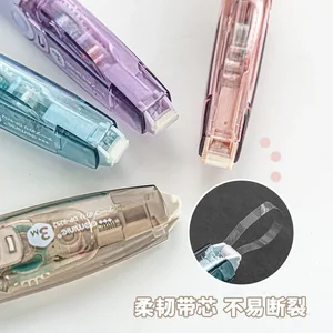 1pc bonito diy dupla face adesivo pontos vara rolo, aplicador adesivo permanente, cola fita dispensador artigos de papelaria suprimentos 10 principais vendas cola bastão kawaii - №9