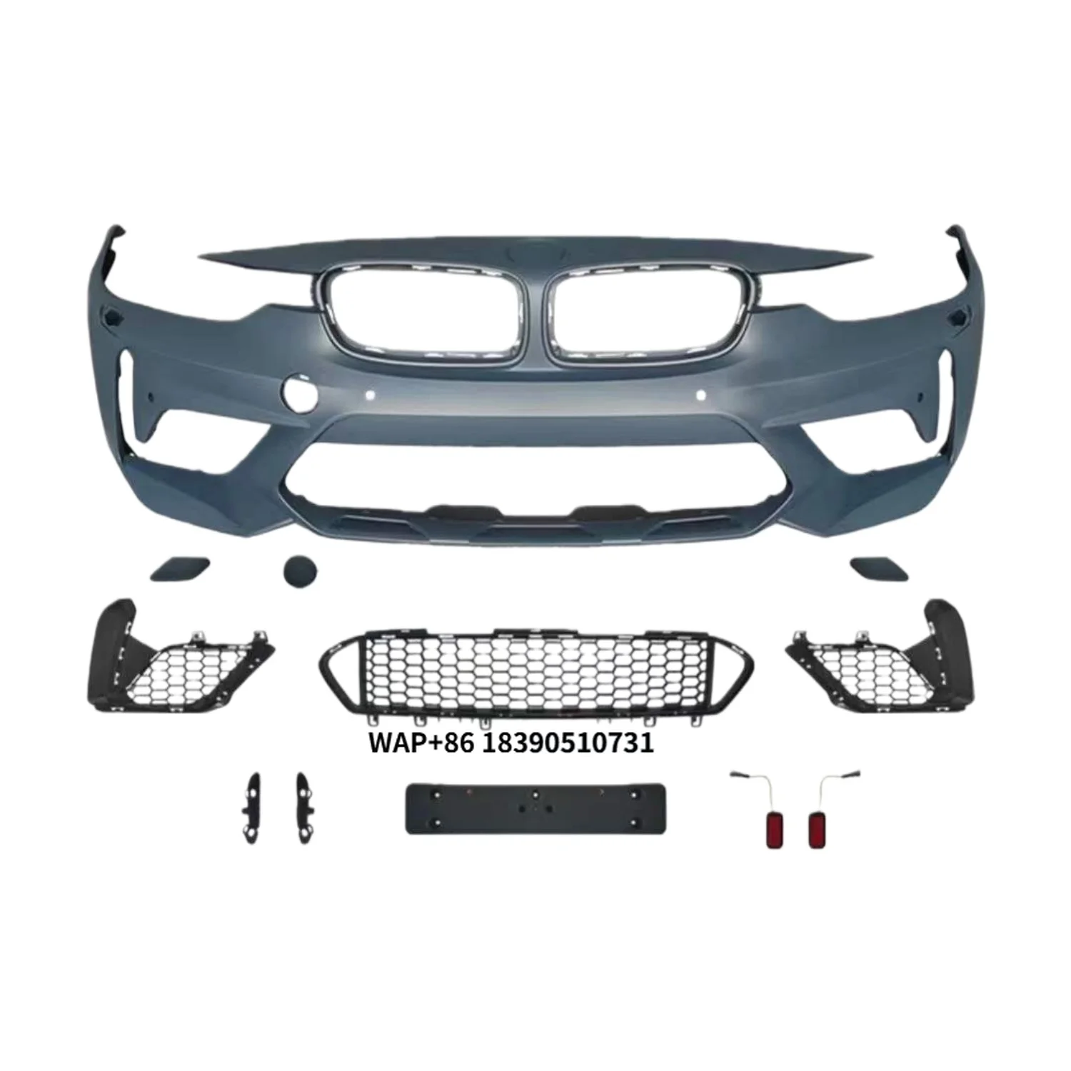 

Wholesale M3CS Style Full Body Kit for F30 2013-2018 Conversion Set with Front Bumper Rear Bumper Grille Auto Body Parts