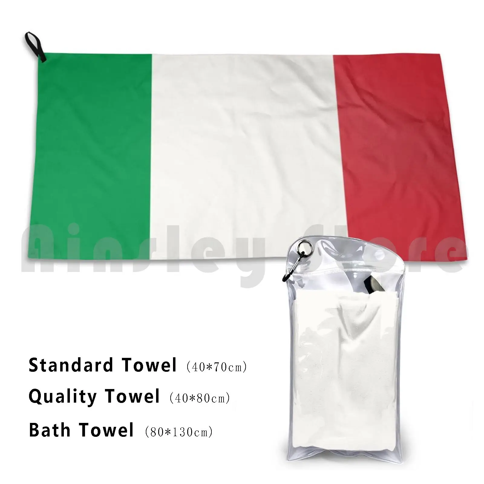 Italy Flag Bath Towel Beach Cushion Italy Flag Italy Flag Italian Europe Italia Sicily Country Europe Symbol Eu