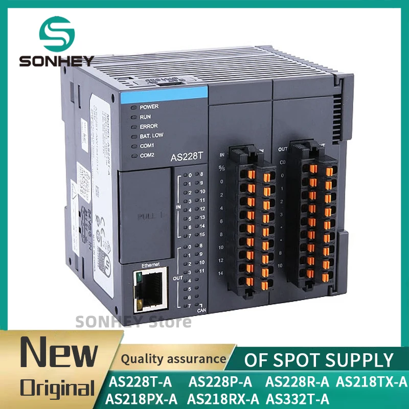 Programmable Controller AS218TX-A AS228T-A AS218PX-A AS332T-A AS228R-A AS228P-A AS218RX-A AS332T-A Fast Shipping New Original