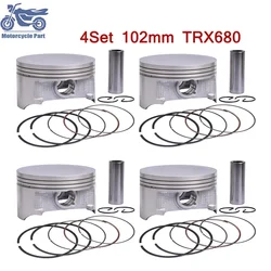 75mm 75.25mm 75.5mm 75.75mm 76mm STD +25 +50 +75 Motorcycle Piston Rings Kit For Honda CBR954 MV9 CBR1000 2004-2007 CBR 1000 954