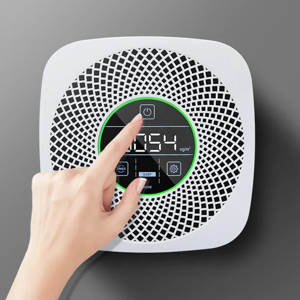 معطر هواء منزلي صغير للسيارة ، منقي هواء منزلي ، إزالة الفورمالديهايد ، الدخان والرائحة المستعملة ، 12 فولت