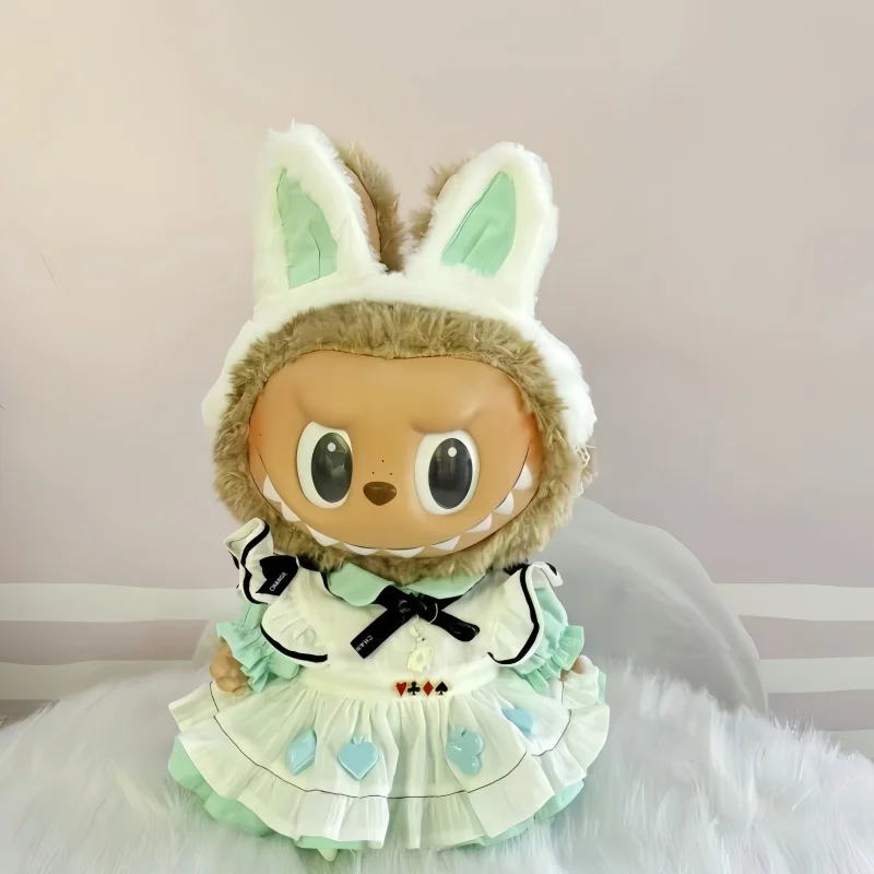 ชุดเสื้อผ้าตุ๊กตา Zimomo ขนาด 38 ซม. พร้อมเครื่องประดับ ชุดกระโปรงเจ้าหญิงโบว์สีสันสดใส หูกระต่ายสีชมพู ไม่รวมตุ๊กตา