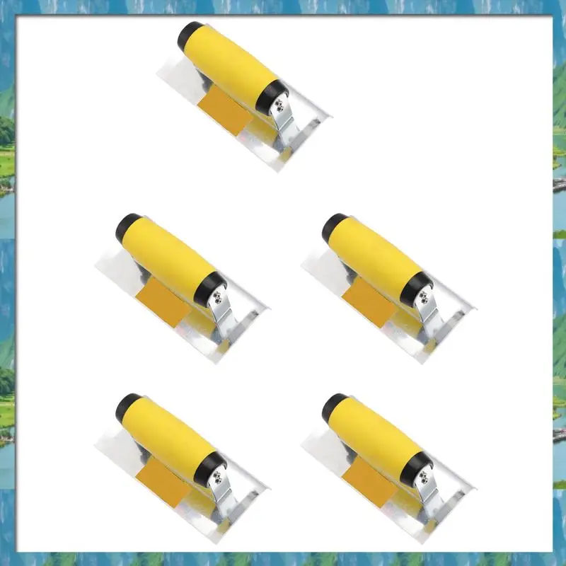 

Mar.5X Stainless Steel Plastering Trowel Concrete Trowel Construction Tools