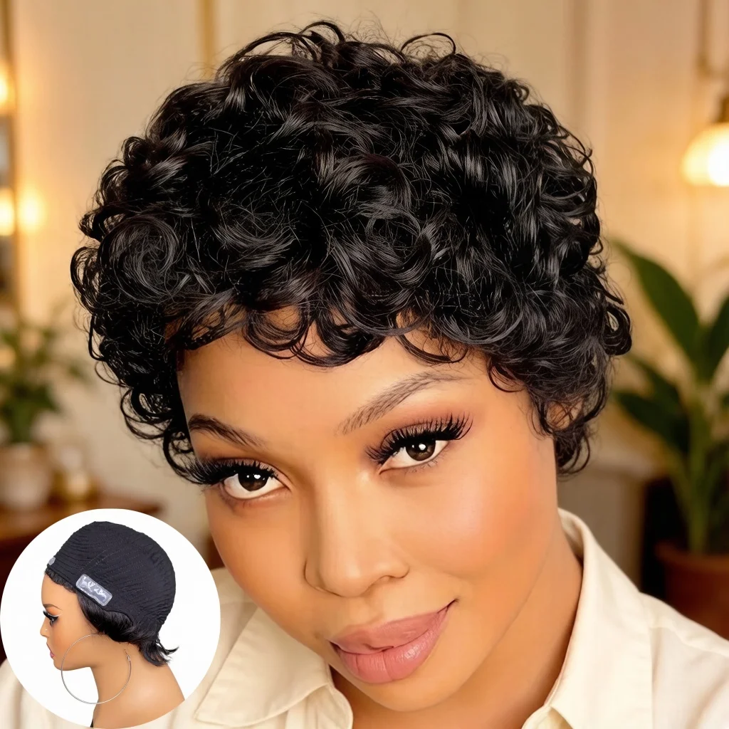 deep-wave-pixie-wig-human-hair-ultra-comfort-full-machine-made-pixie-cut-with-bangs-skin-friendly-protective-wig-cotton-cap