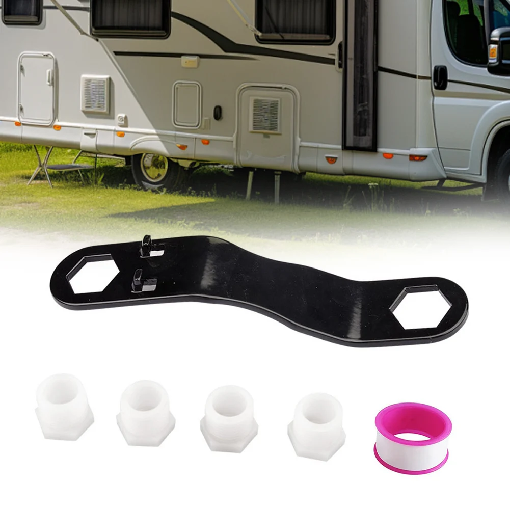 

All-in-one RV Heater Solution Maintenance Kit Angled Design Wrench Drain Valve Kit Comprehensive Maintenance Package