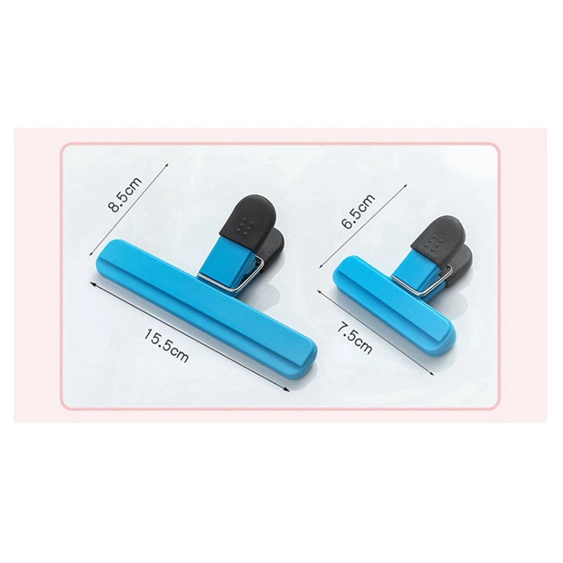 Verschlussklammer, 9er-Pack Splitterklammern, Lebensmittelbeutelklammern (3 große und 6 kleine Größen), Küchenklammern, Versiegelungsclips für Splitterbeutel