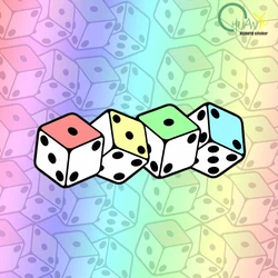 for Pastel Dice ACAB 1312 Car Sticker Occlusion Scratch Decal Waterproof Bumper Vinyl Windows RV Car Accessories