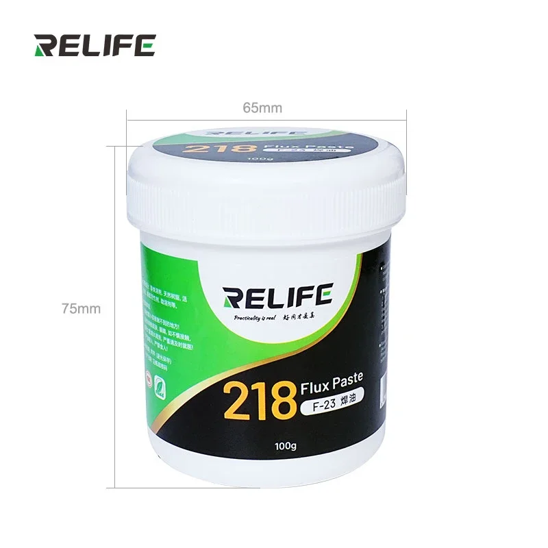 RELIFE F-23 100g Solder Paste Flux Melting Point 218 Tin Soldering Flux Welding Paste for Phone PCB BGA Electronics Repair sets