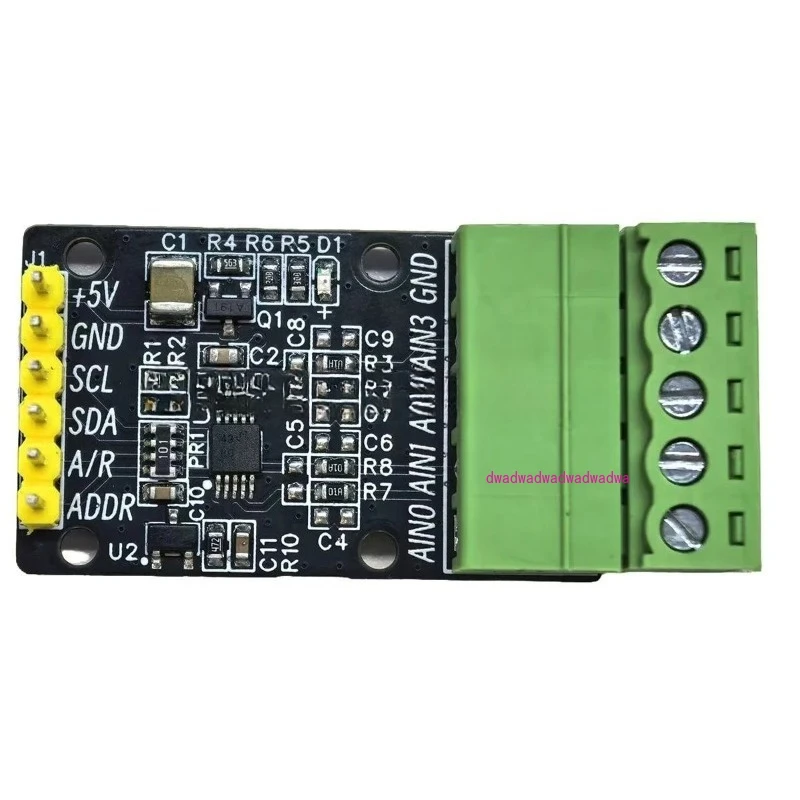 ADS1115 الأصلي عالي الدقة 16 بت ADC تحويل تناظري إلى رقمي 4 قنوات طرف واحد 2-حصول بيانات مختلفة I2C #5