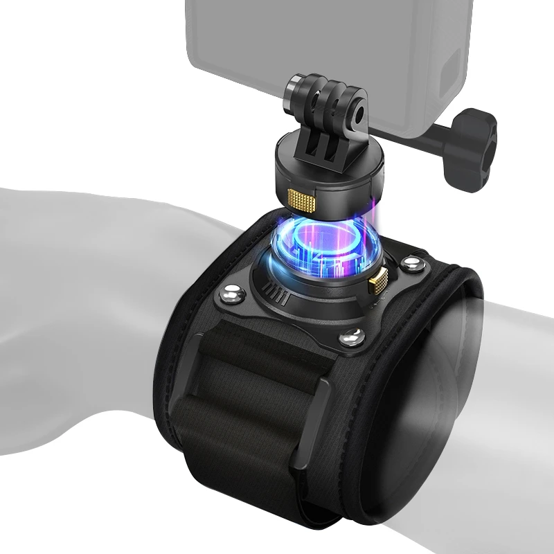 Gopro Hero Insta 360 DJI OSMO 카메라용 마그네틱 퀵 릴리스 가슴 스트랩 헤드 스트랩 손목 스트랩 하네스 벨트 마운트 홀더