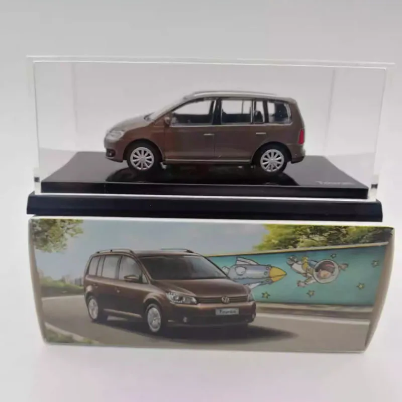 Diecast Alloy 1/64 Touran/Polo 30th Anniversary Edition Set Gift Box Car Model Static Collection Decorated Holiday Gifts Toys