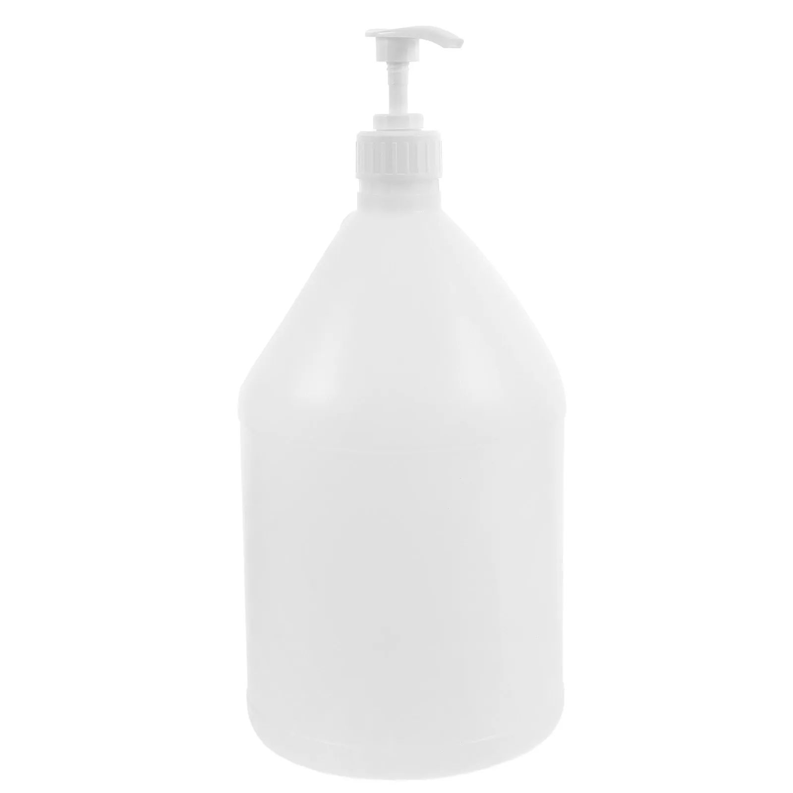 

1 set 1 Set Gallon Plastic Empty Bottle Gallon Water Jug Pump 4L Hdpe Material Portable Handle Liquid Storage Container Reusable