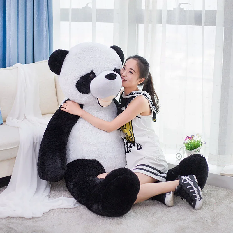 

Oversized panda plush toys doll valentine day gift birthday gift super huge panda doll about 180cm