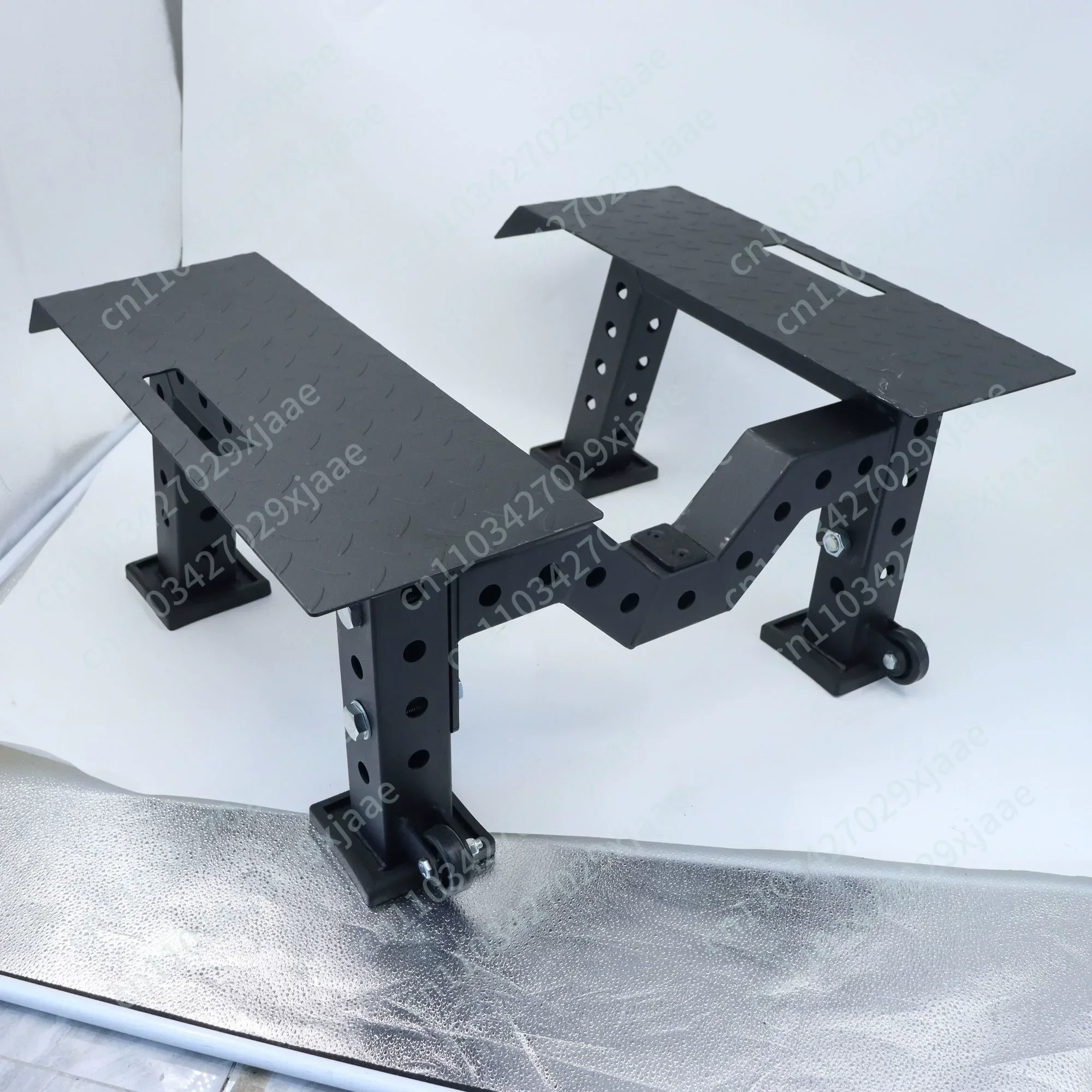 T-type Back Pull High Platform Household Deadlift Platform Rowing Auxiliary Table Multi-functional Comprehensivefitnessequipment