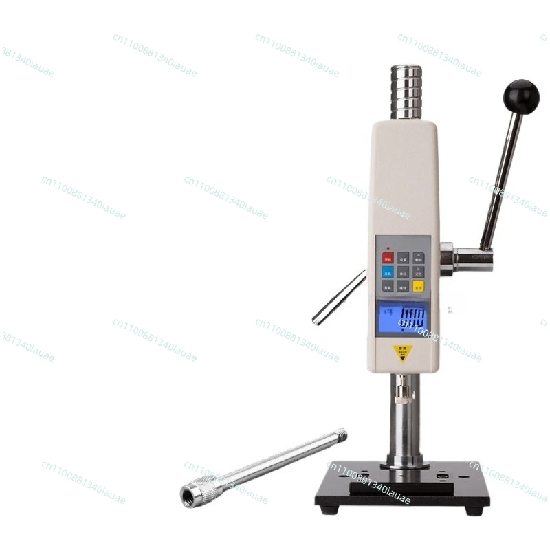 Pressure Testing Machine Digital Push-pull Force Gauge Manual Pressure Force Measuring Machine with Ruler