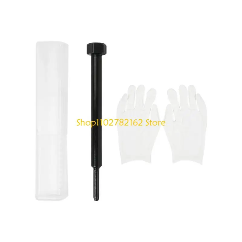 547B Long Shaft Engine Service Reamer Tool with Drive End for 6.6L 3.0L 2.8L Bore Cleaning and Routine Repair Work for Daily