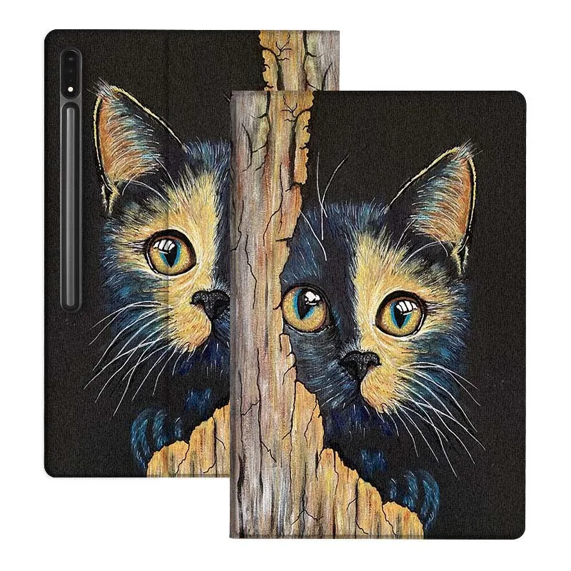 الحظ إكليل ريترو هريرة لسامسونج غالاكسي تبويب S7 S8 S9 S10 11 12.4 13.1 FE زائد لايت بوصة غطاء اللوحي #5