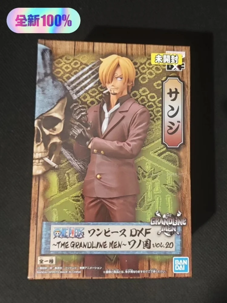 

【In Stock】Banpresto One Piece Dxf Grand Line Wano Country - Sanji | Prize Figure (Japanese Version, Gold Cat Sticker)