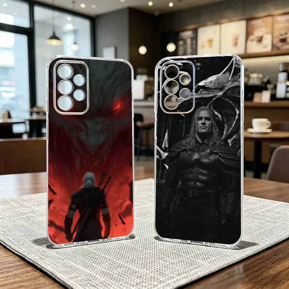 Cool W-Witcher Wiedzmin-n Phone Case For Samsung S25,S24,S21,S22,S23,S30,Ultra,S20,Plus,Fe Transparent Cover