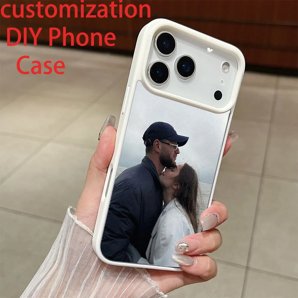 Custom DIY Phone Case For iPhone 17 16 15 14 13 12 11 Pro XS Max Plus Mini X XR Air 16e 17e Magsafe Wireless Charging Back Cover