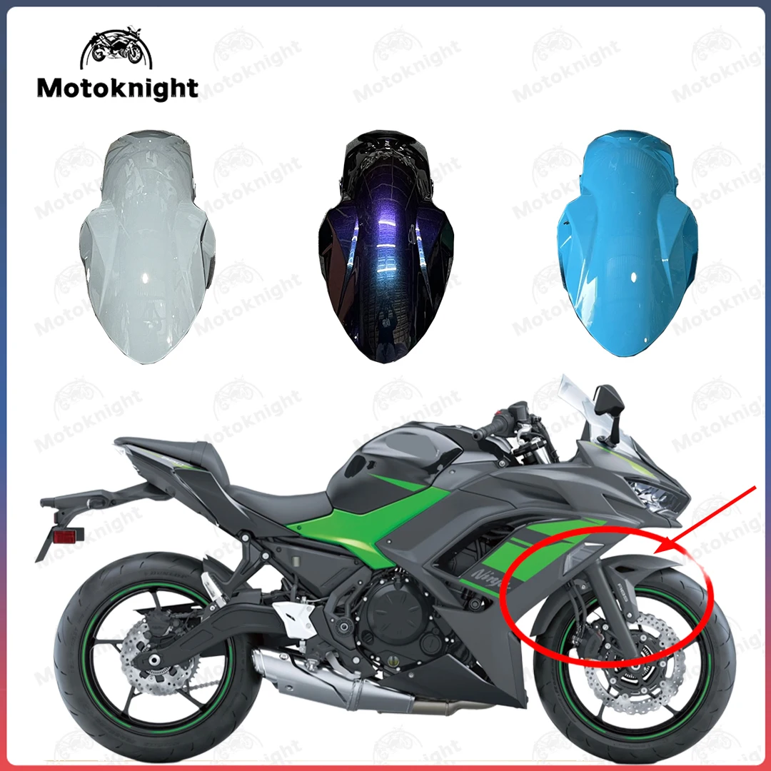 

Fit For KAWASAKI Ninja650 ER6F 2020 2021 2022 2023 2024 2025 Front Headlight Cover Fairing Cowl ABS Plastic Motorcycle Fairing