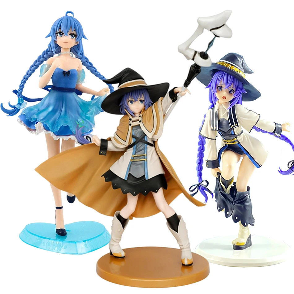 Figura de Acción de Roxy, Chica Mágica de Mushoku Tensei: Reencarnación sin Trabajo, Modelo Coleccionable, Adorno, Juguete de Anime, Regalo