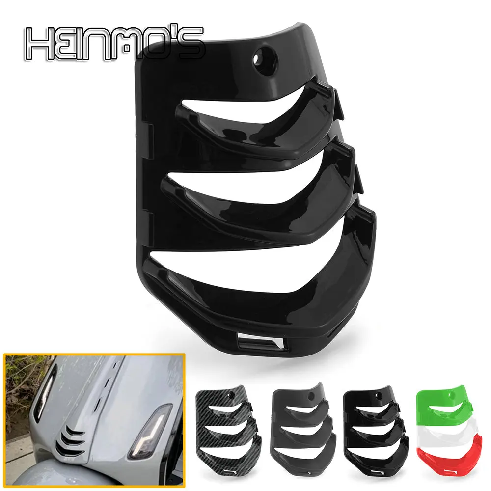 

Motorcycle Horn Cover Inlay Tie Grill Cover ABS Fairing Front Tie Cover For Vespa SPRINT 150 50 125 2024 Accessories