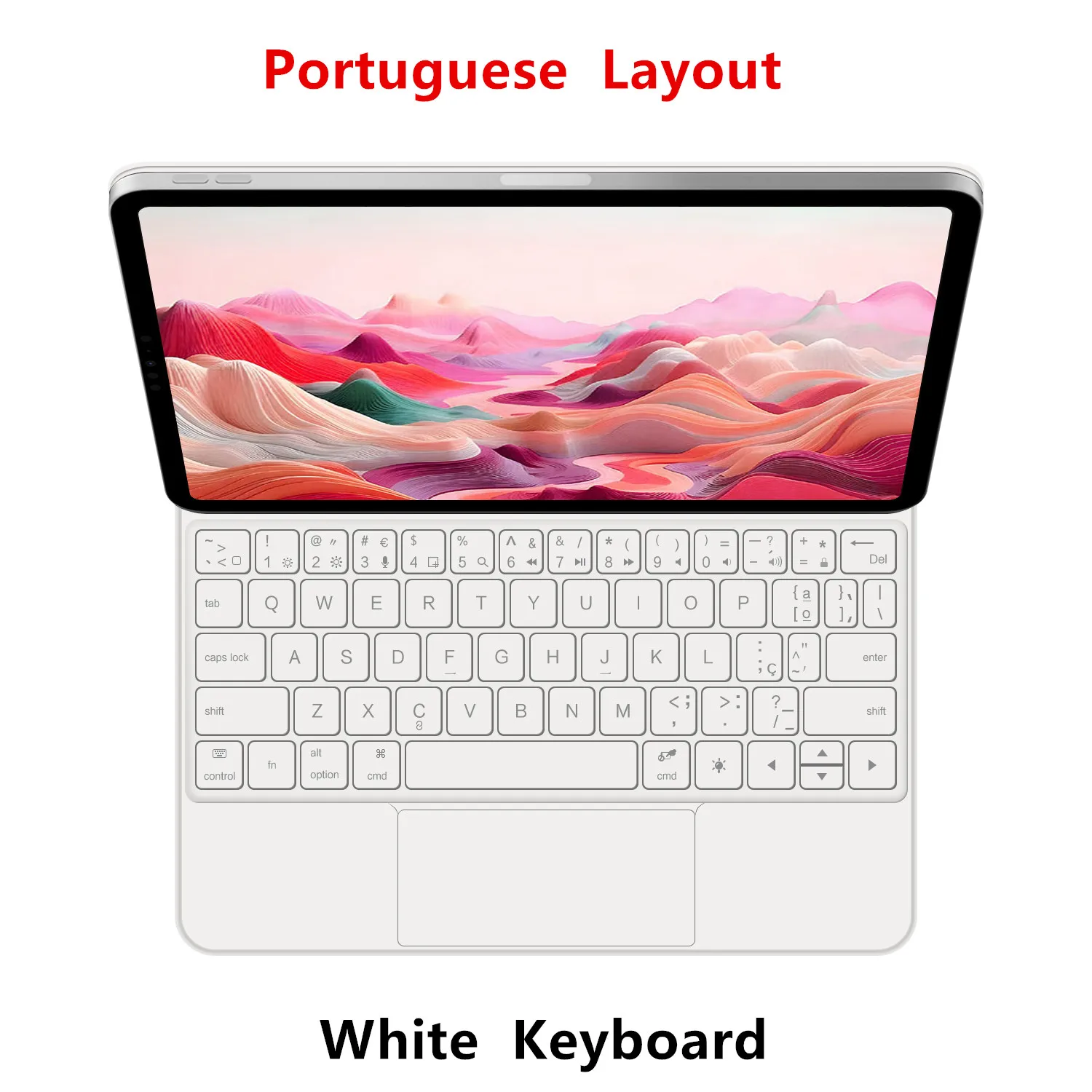 Backlight Magic Keyboard voor iPad Pro 11 13 M5 2025 hoes voor iPad Air 11 13 inch 2026 M4 M3 M2 hoes Pro 13 11 M4 Smart Cover