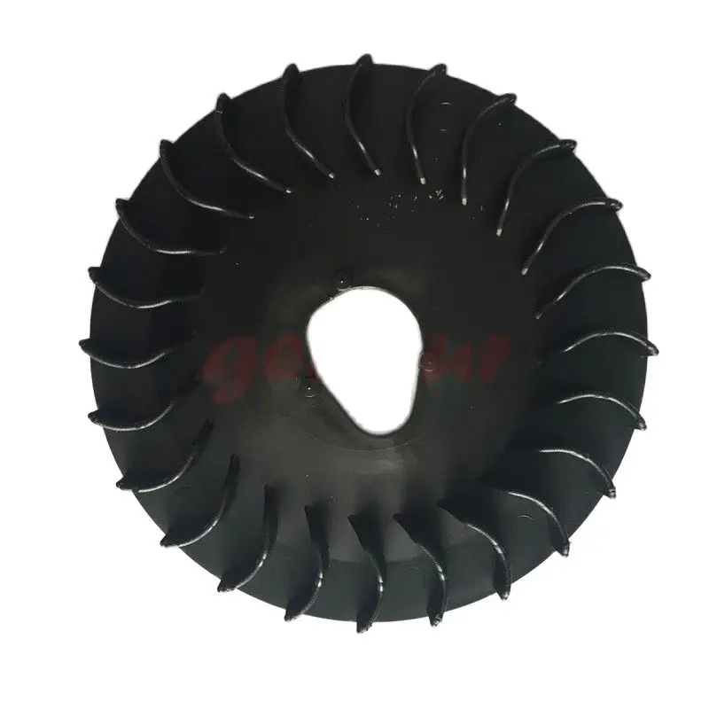 168F Generator Black Cooling Fan For Gasoline engine parts wheel wind  ,170F Generator motor fan cooling flywheel