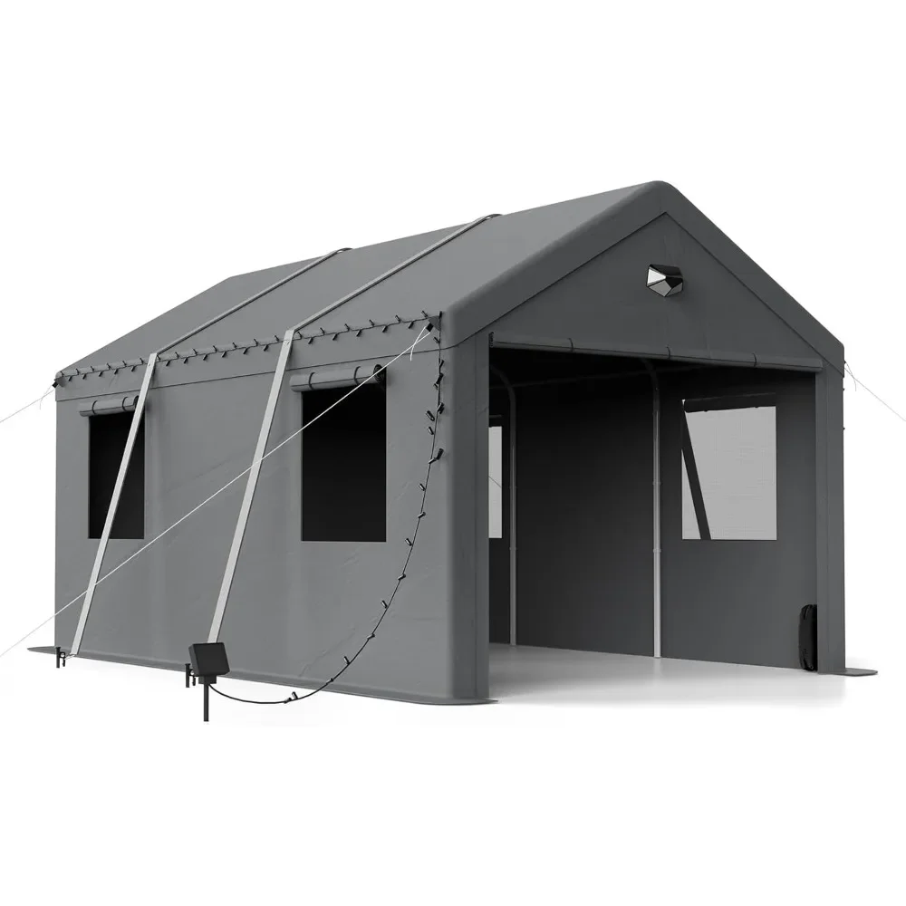 

10x16 Heavy Duty Carport Canopy, Carport Canopy, Portable Car Port Garage, Car Shelter All Weather