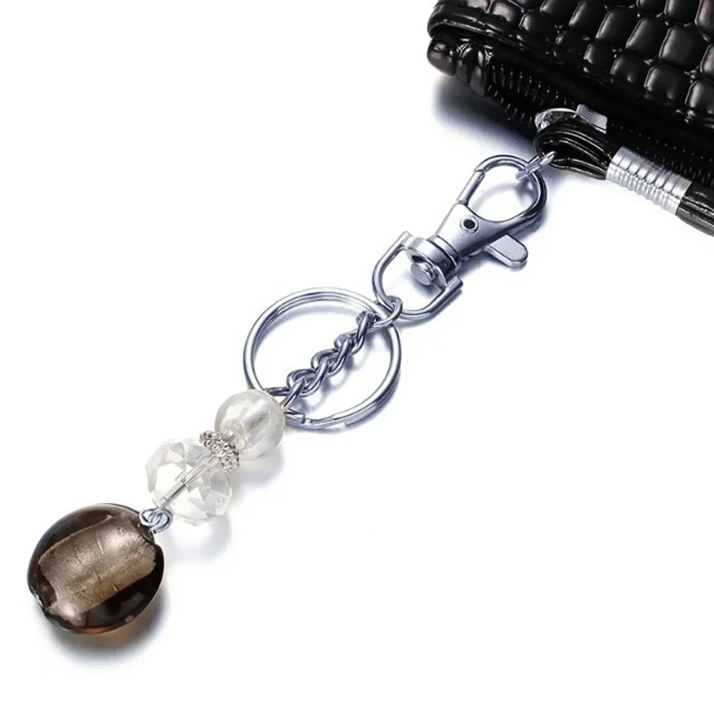 

100 pcs Metal Dog Buckle Key Chain Hooks Swivel D Ring Sturdy Smooth Snap Lanyards Pendants Accessories Jewelry