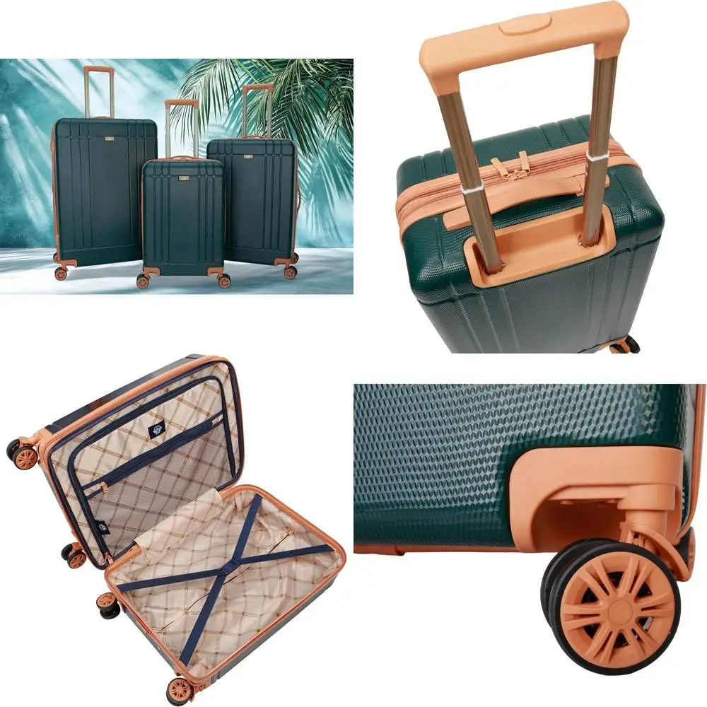 

20 Ponderosa Pine Hardshell Expandable Spinner Carry-On Suitcase