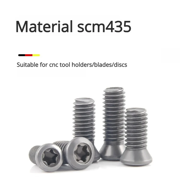12.9 Grade Torx Screws CNC Tool Holder Screws Milling Cutter Inserts Tool Screws M1.6 M1.8 M2 M2.2 M2.5 M3 M3.5 M4 M5 M6