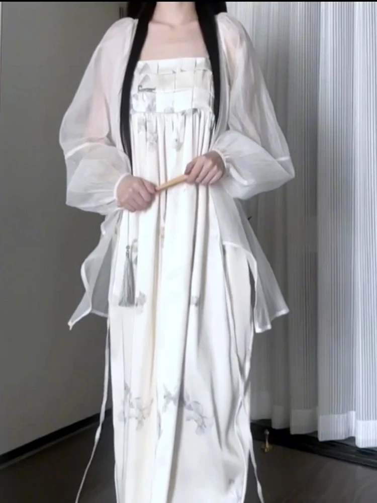 

Новая женская летняя новая модель китайской Sle Fairy Aosphere, солнцезащитная одежда, верхняя одежда с поясом, тонкий кардиган...