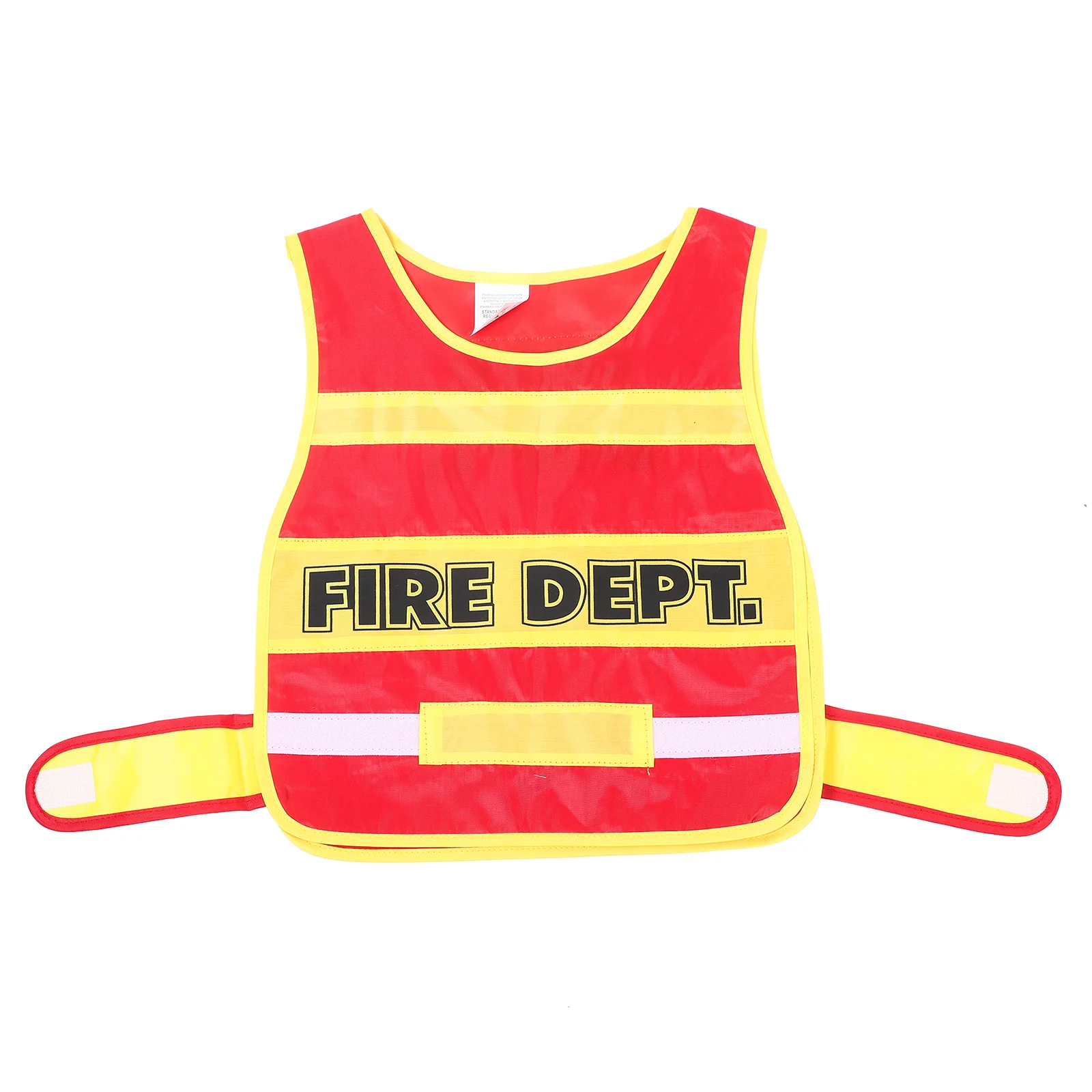 Pretend Children Fire Uniform Toddler Halloween Costumes Fireman Outfit Kids Vest Fabric Firefighter