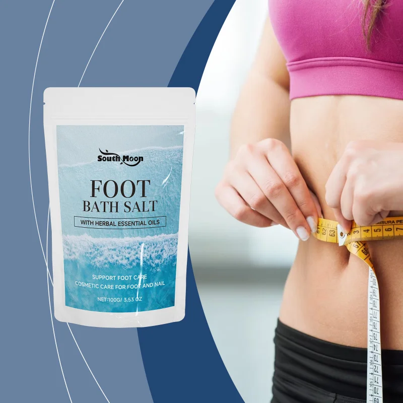 

Relaxing Foot Bath Salt With Essential Oils, Moisturizing & Gentle Cleansing, Home Spa Treatment