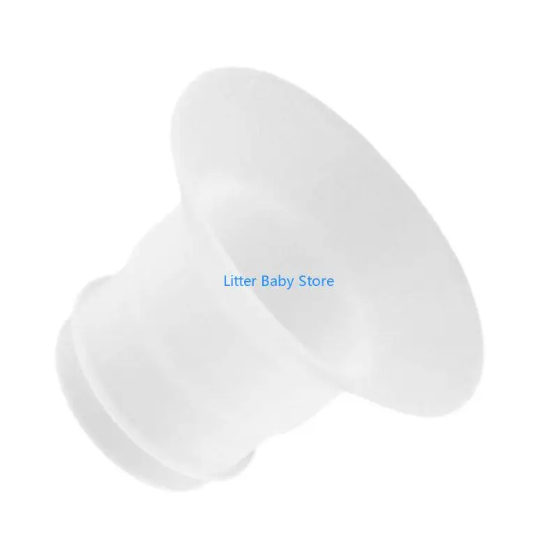 N80C محول شفة مضخة الثدي المريح محول بوق مضخة الثدي المريح 4 أحجام تحسين راحة الضخ #2