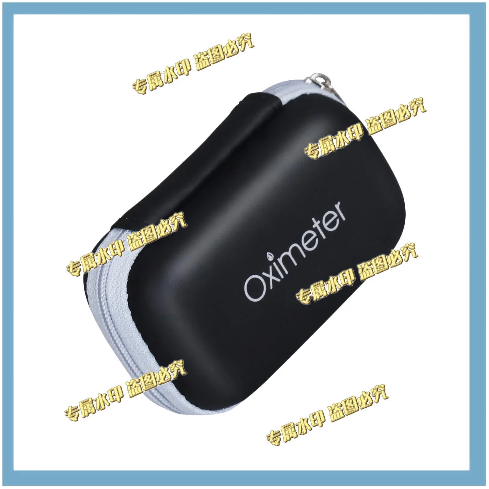 Home Case Organizer Box For Fingertip Pulse Oximeter Deluxe Blood Oxygen Saturation Zipper Monitors Bag-organizer Medicals Kit
